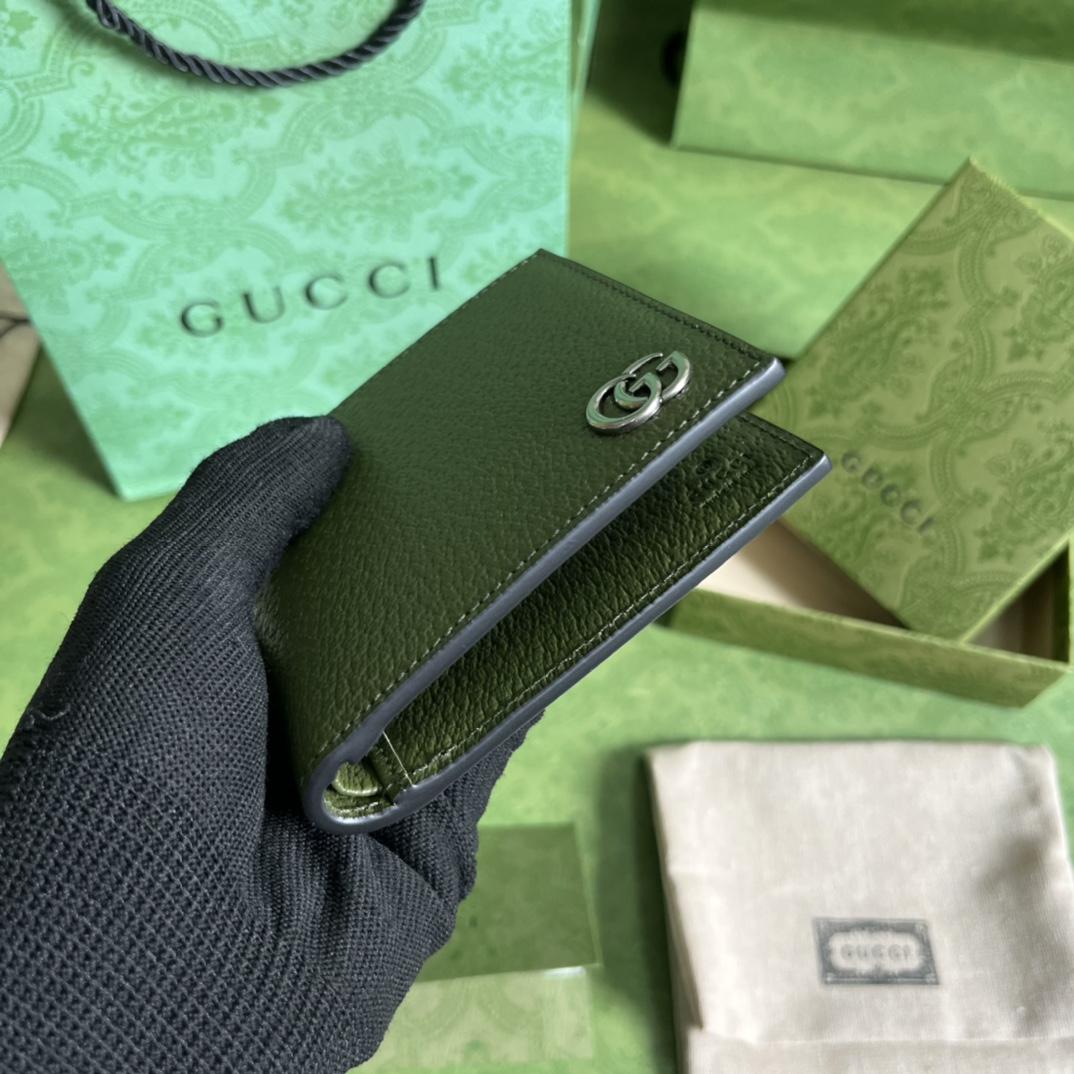 Gucci GG Marmont Leather Bi-Fold Wallet(21-9cm) - PerfectKickZ