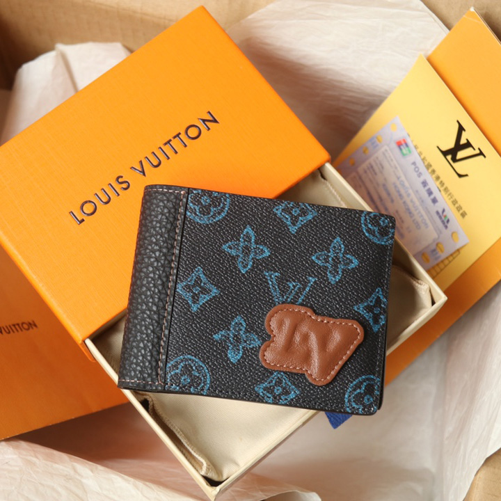 Louis Vuitton Slender Wallet (11-8.5-2cm)   M81821 - PerfectKickZ
