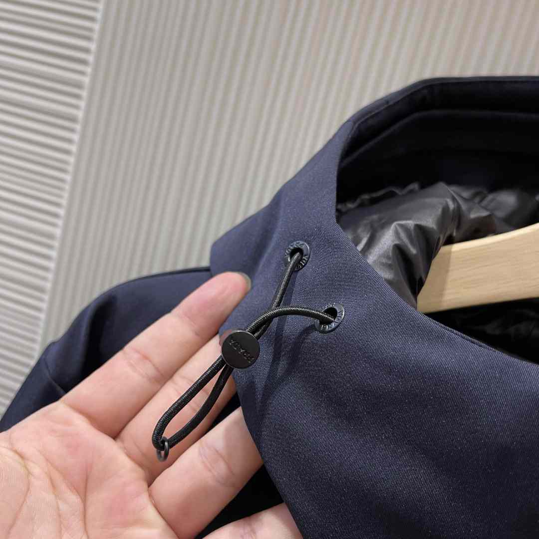 Prada Logo Hooded Puffer Jacket - PerfectKickZ