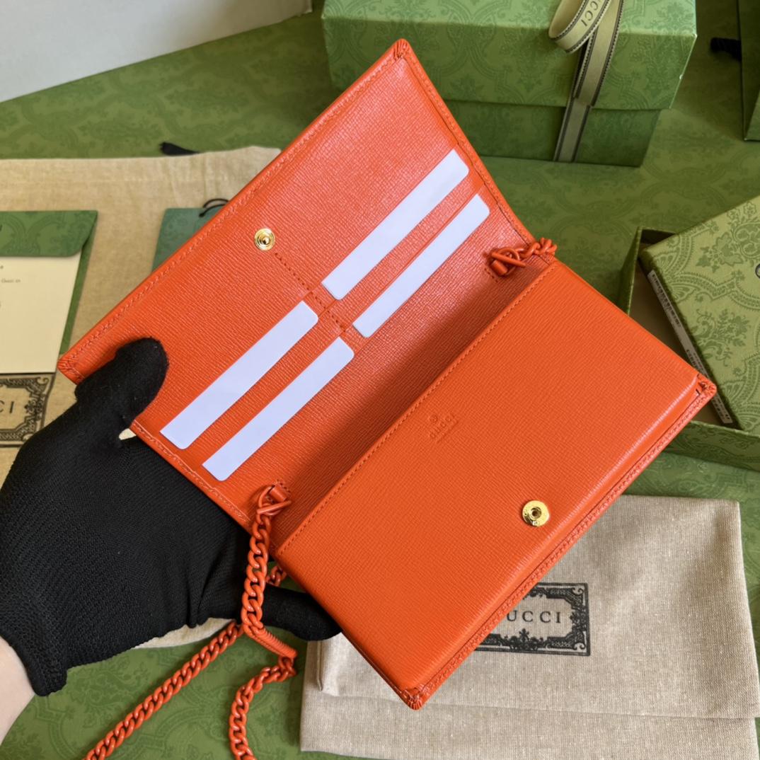 Gucci Horsebit 1955 Wallet With Chain(19-10-4cm) - PerfectKickZ