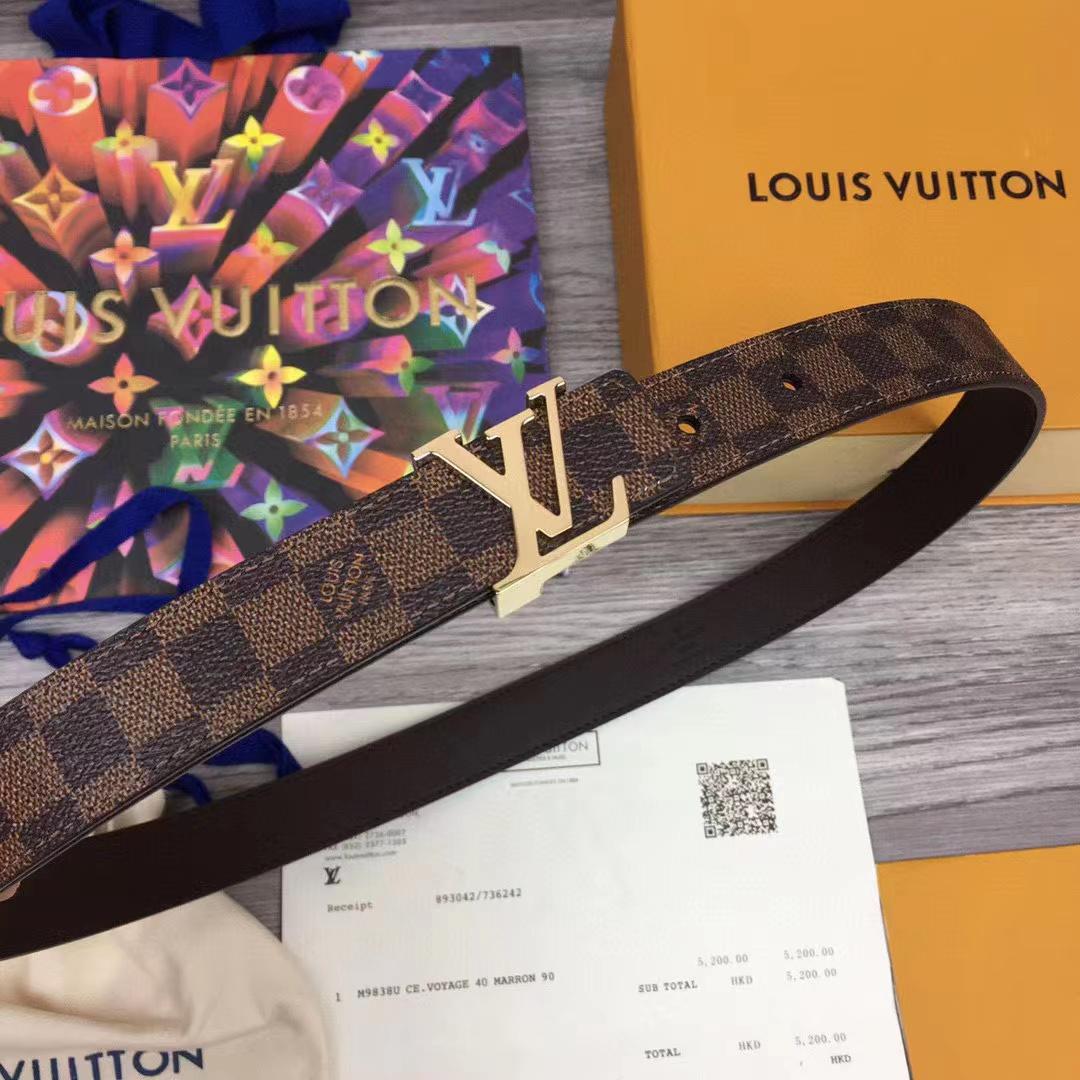 Louis Vuitton Monogram Belt - PerfectKickZ