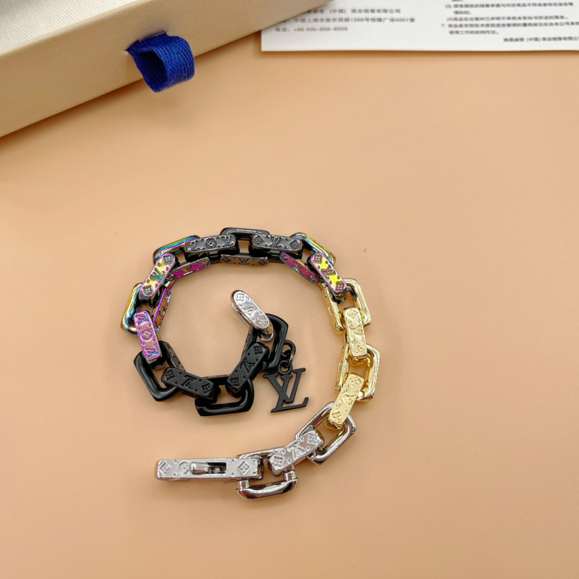 Louis Vuitton Paradise Chain Bracelet   M0070L - PerfectKickZ