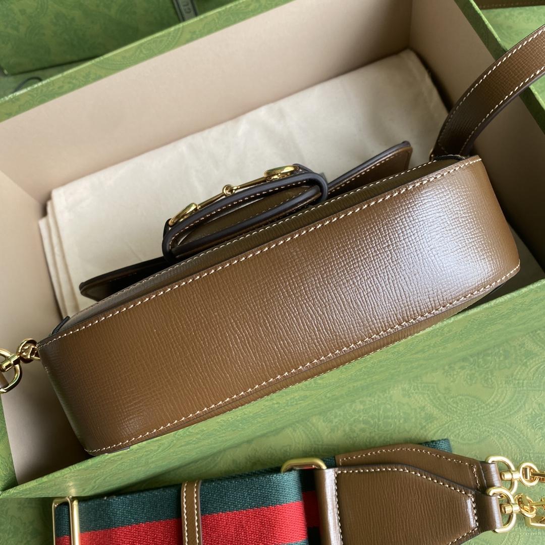 Gucci Horsebit 1955 Mini Bag(20.5-14-5cm)   - PerfectKickZ