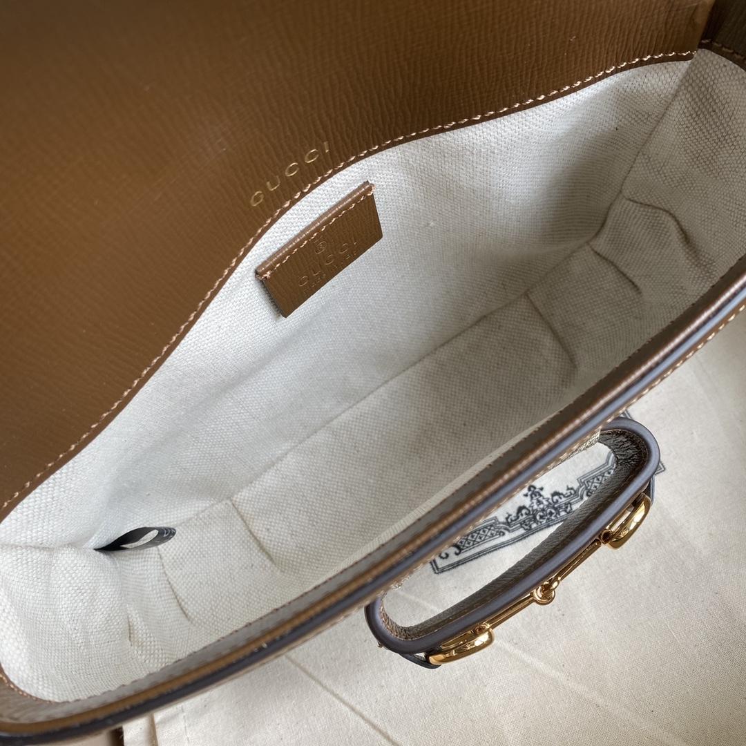 Gucci Horsebit 1955 Mini Bag(20.5-14-5cm)   - PerfectKickZ