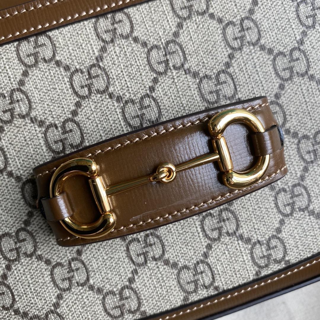 Gucci Horsebit 1955 Mini Bag(20.5-14-5cm)   - PerfectKickZ