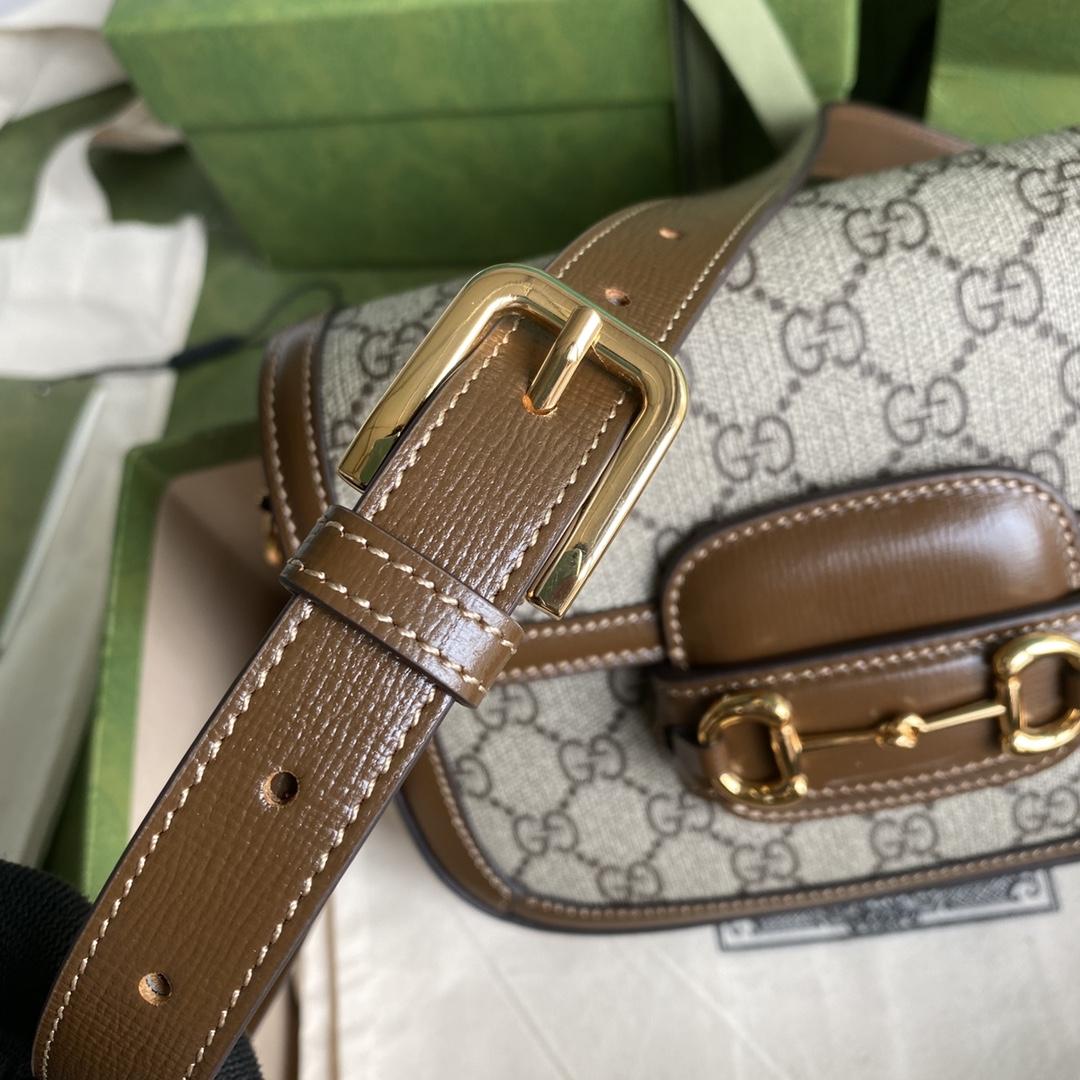 Gucci Horsebit 1955 Mini Bag(20.5-14-5cm)   - PerfectKickZ