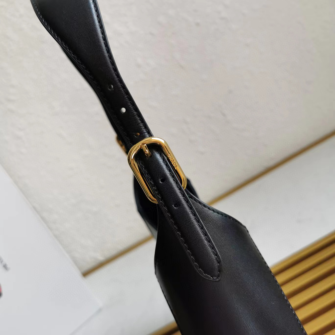 Prada Prada Cleo brushed leather shoulder bag(27-20-7cm) - PerfectKickZ