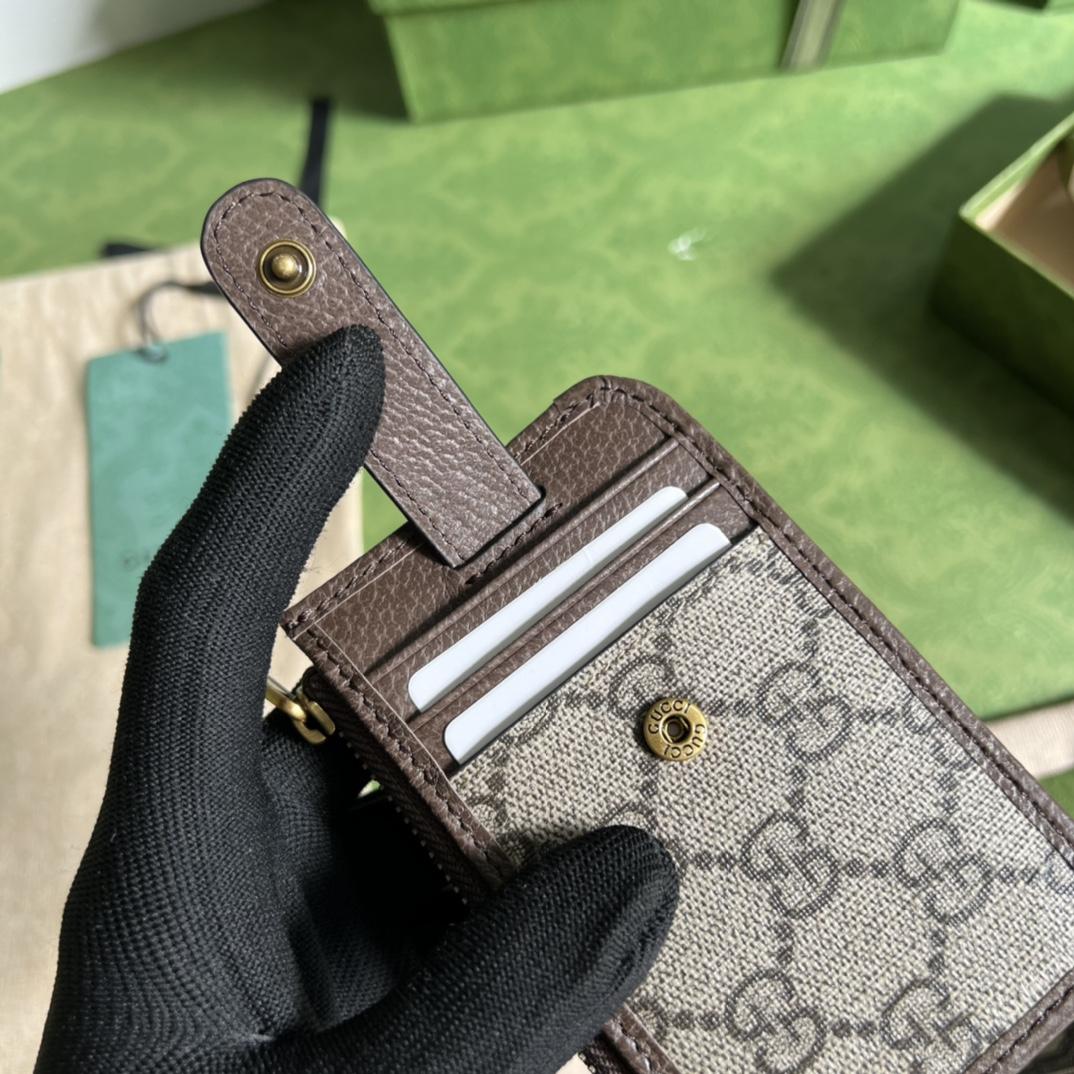 Gucci Ophidia Card Case(12-7.5-1cm) - PerfectKickZ