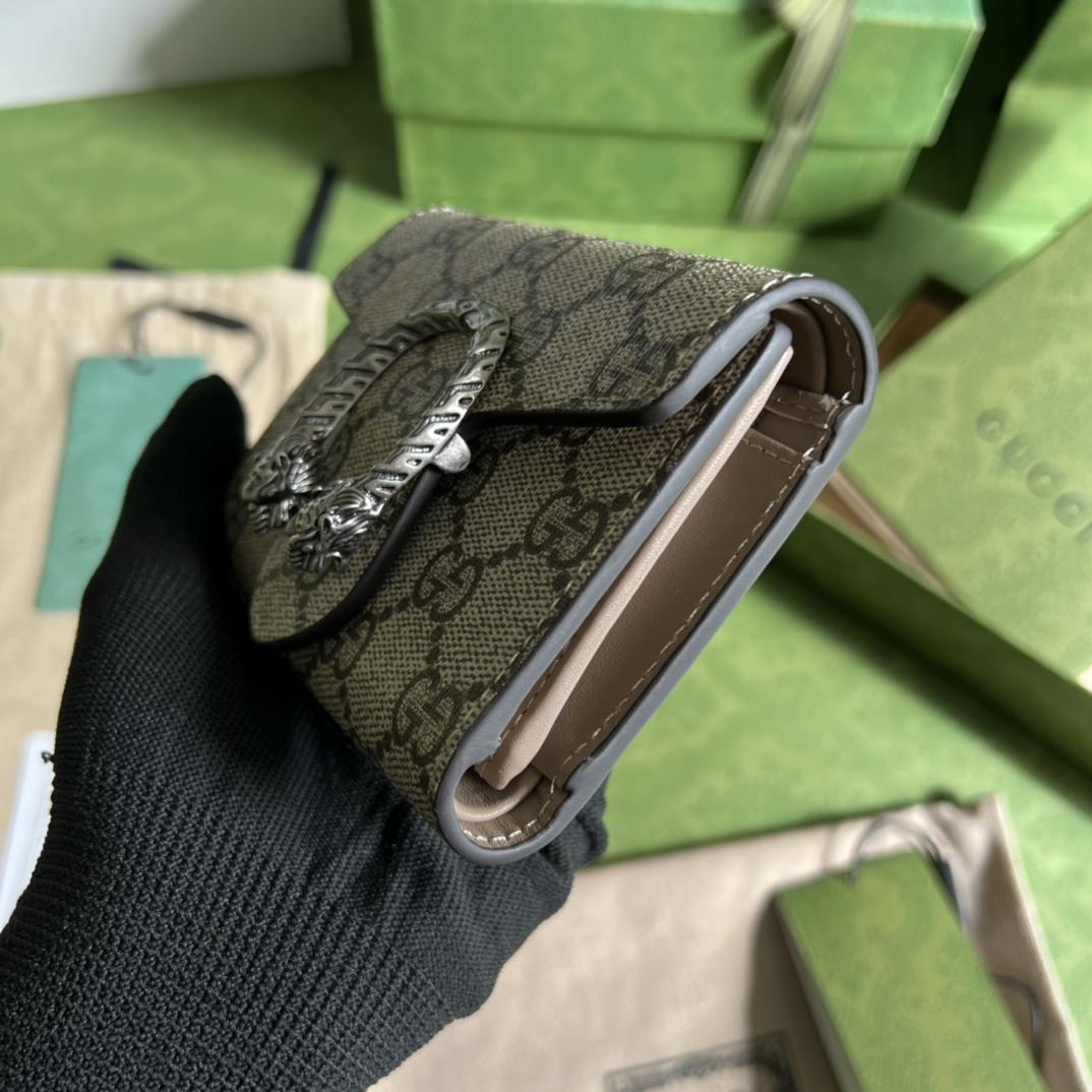 Gucci Dionysus Card Case Wallet(11-9.5-3CM) - PerfectKickZ