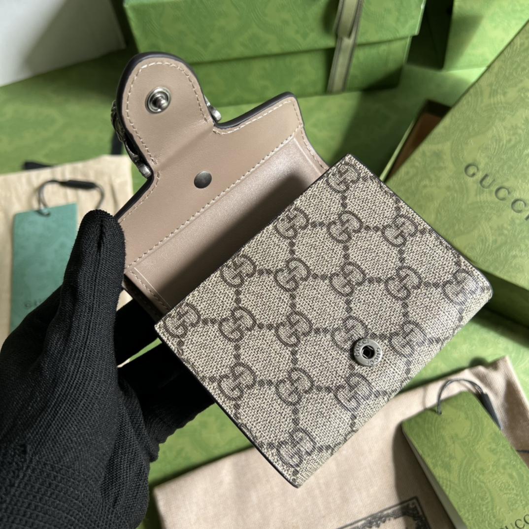 Gucci Dionysus Card Case Wallet(11-9.5-3CM) - PerfectKickZ