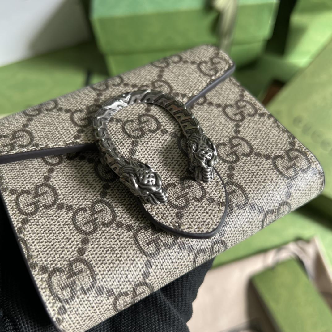 Gucci Dionysus Card Case Wallet(11-9.5-3CM) - PerfectKickZ