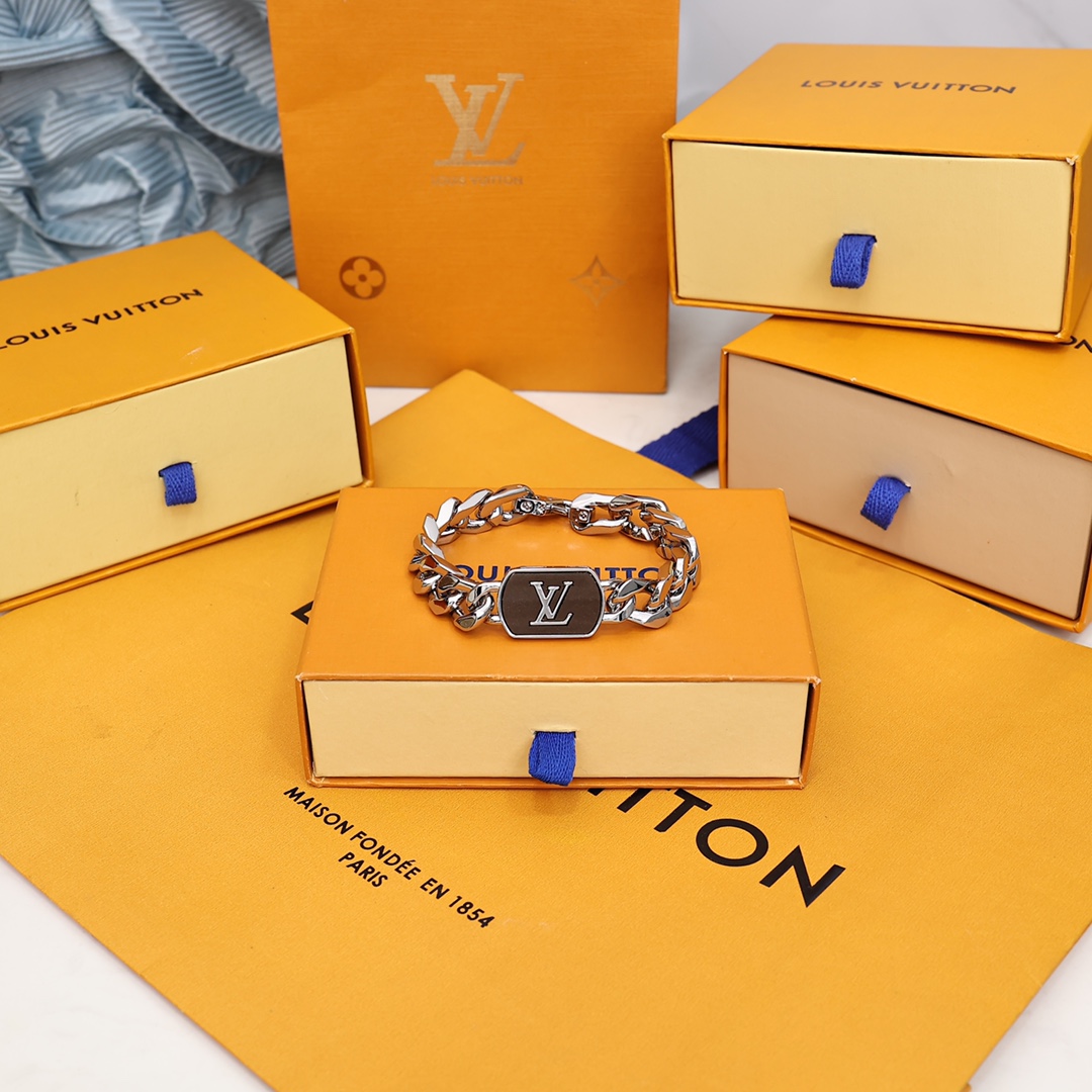 Louis Vuitton LV Shades Bracelet   M0088M - PerfectKickZ