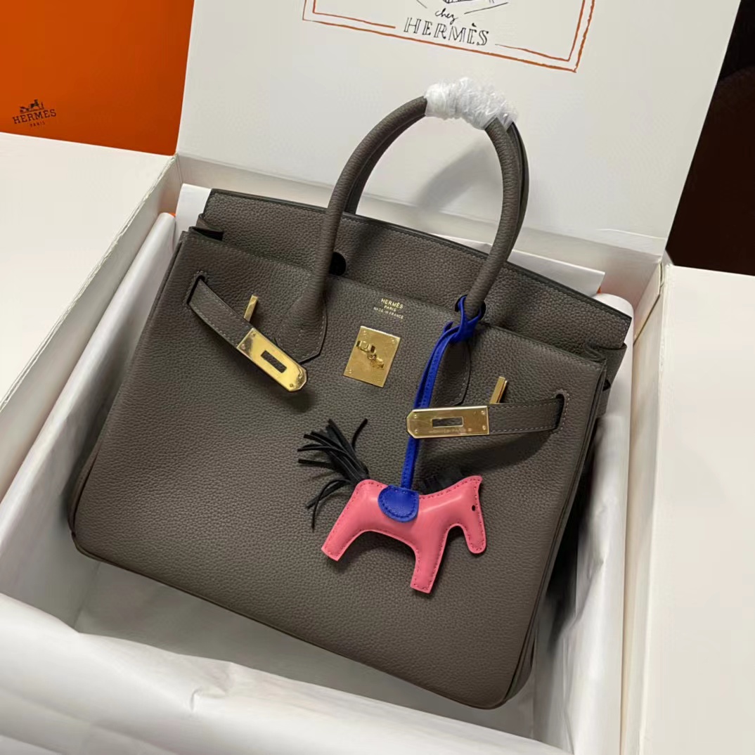 Hermes Birkin 30 Fjord Leather Handbag （30-22-16CM） - PerfectKickZ