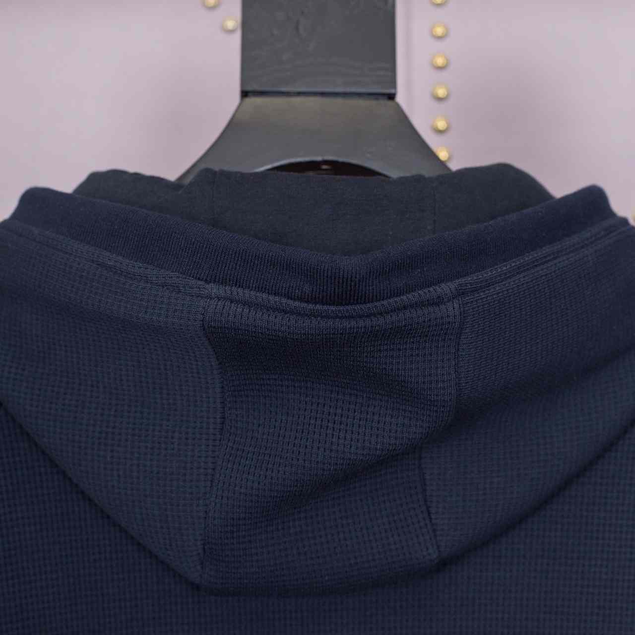 Thom Browne 4-Bar Zip-Up Cotton Hoodie - PerfectKickZ