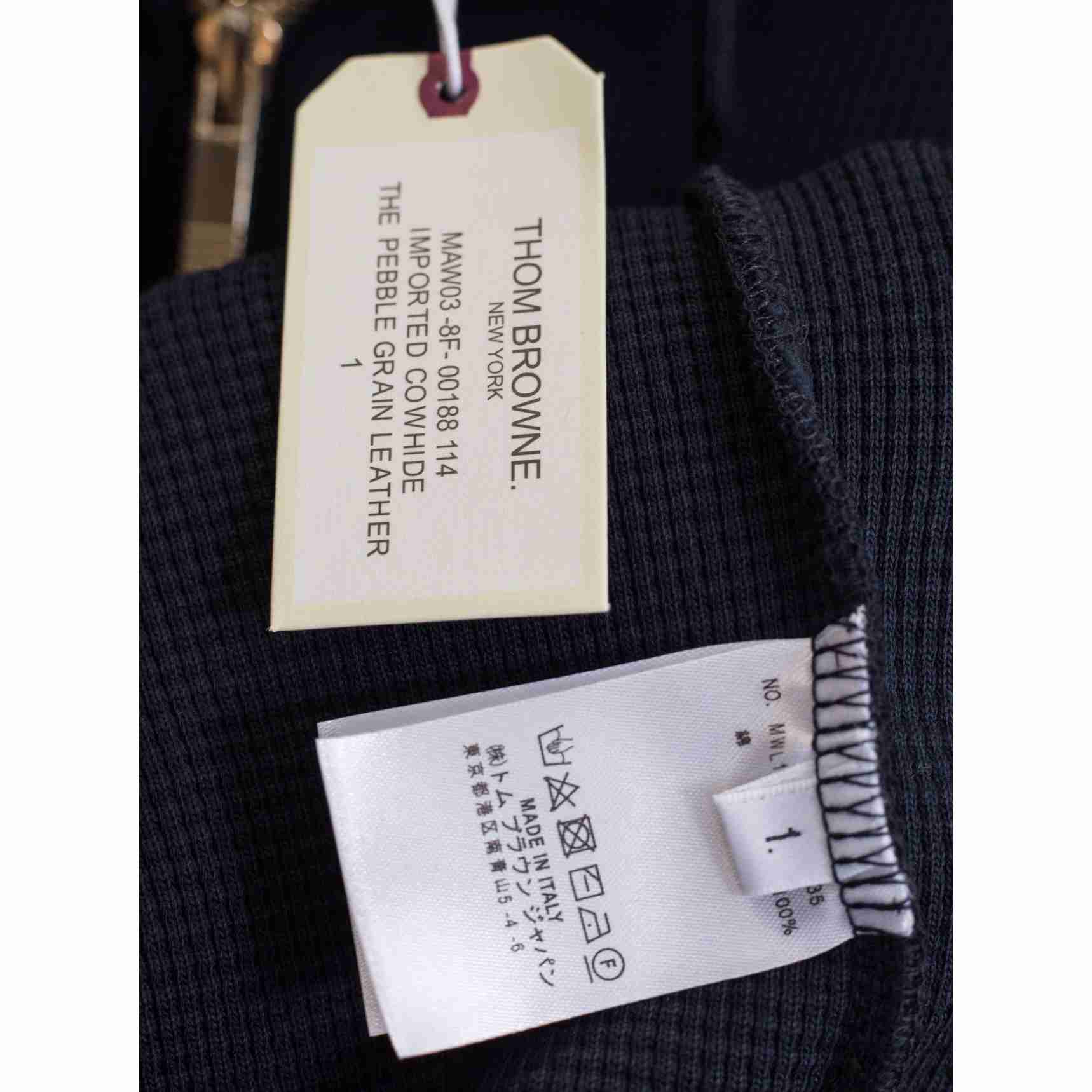 Thom Browne 4-Bar Zip-Up Cotton Hoodie - PerfectKickZ