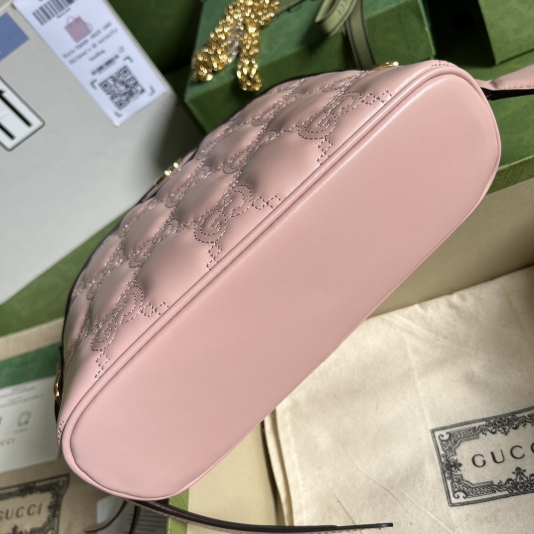 Gucci GG Matelassé Small Bag(23.5*19*8cm) - PerfectKickZ