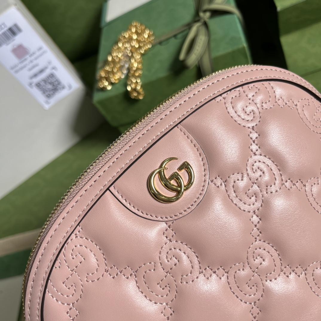 Gucci GG Matelassé Small Bag(23.5*19*8cm) - PerfectKickZ