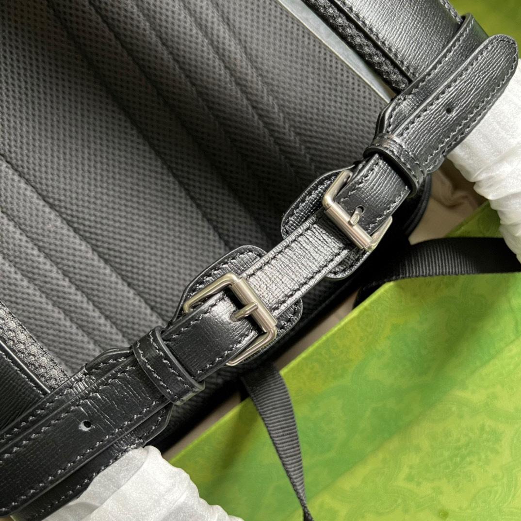 Gucci Medium Backpack With Interlocking G(26-43-18cm) - PerfectKickZ