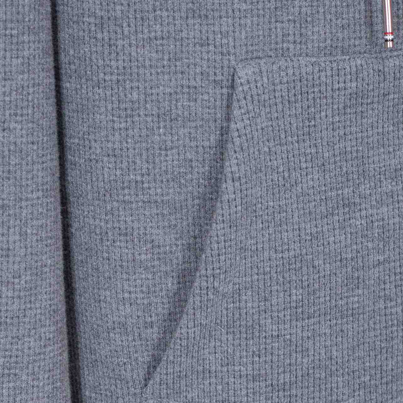 Thom Browne 4-Bar Zip-Up Cotton Hoodie - PerfectKickZ