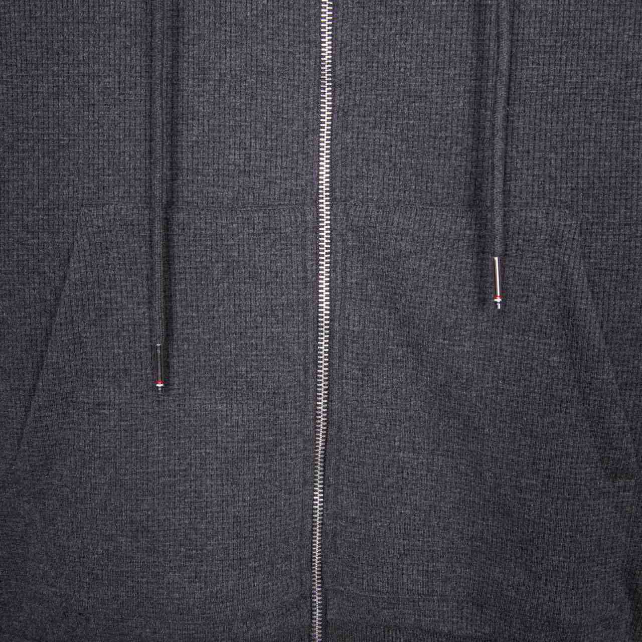 Thom Browne 4-Bar Zip-Up Cotton Hoodie - PerfectKickZ