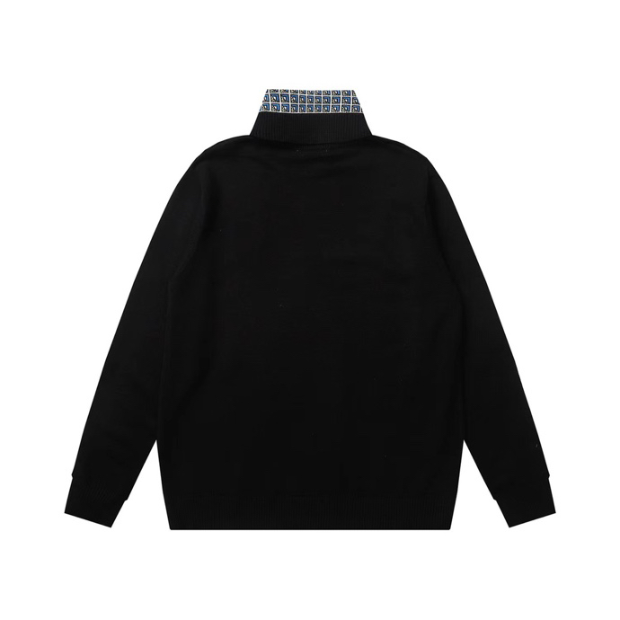 Prada Worsted-Wool Mock-Neck Sweater - PerfectKickZ
