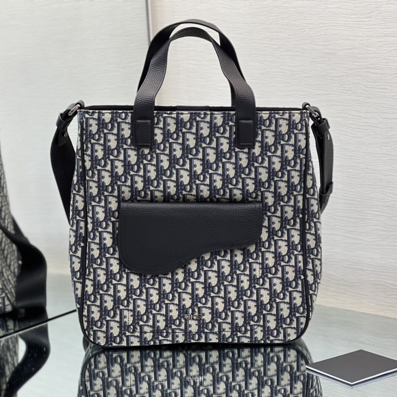 Dior Saddle Tote Bag With Shoulder Strap - PerfectKickZ