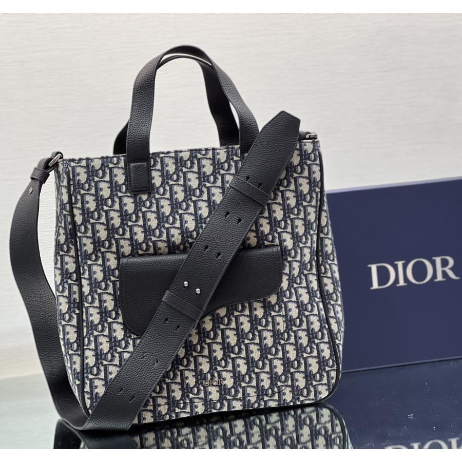 Dior Saddle Tote Bag With Shoulder Strap - PerfectKickZ