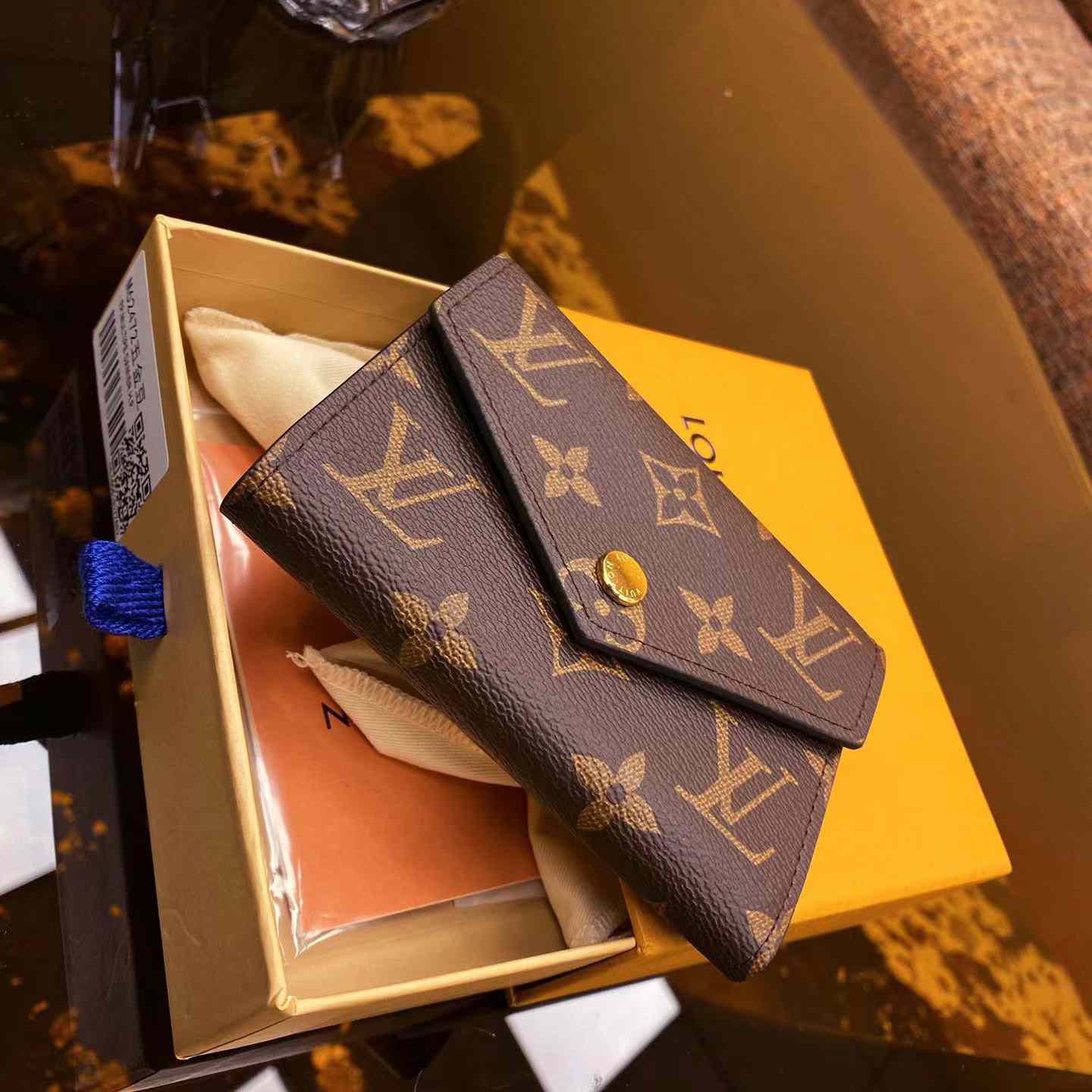 Louis Vuitton Victorine Wallet(12-9cm)  M62472 - PerfectKickZ