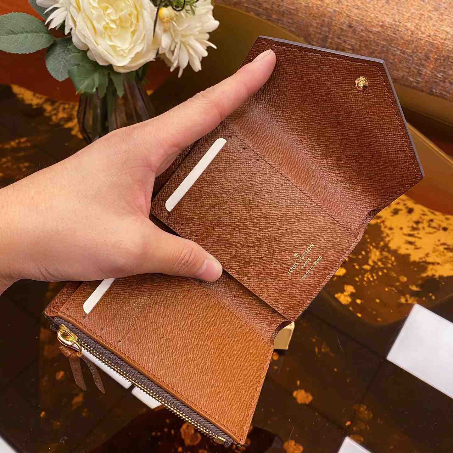 Louis Vuitton Victorine Wallet(12-9cm)  M62472 - PerfectKickZ