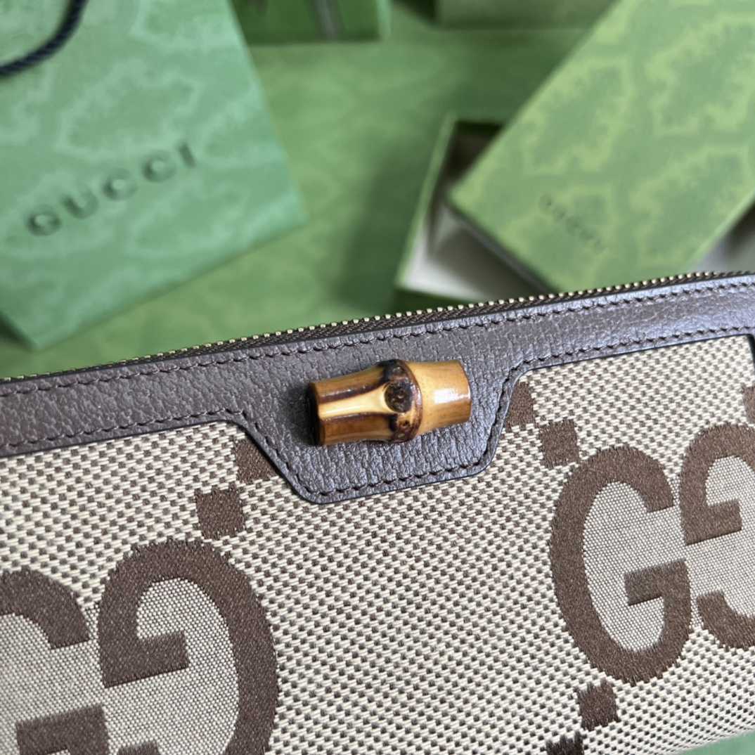 Gucci Diana Jumbo GG Wallet(19*10*3cm)    - 