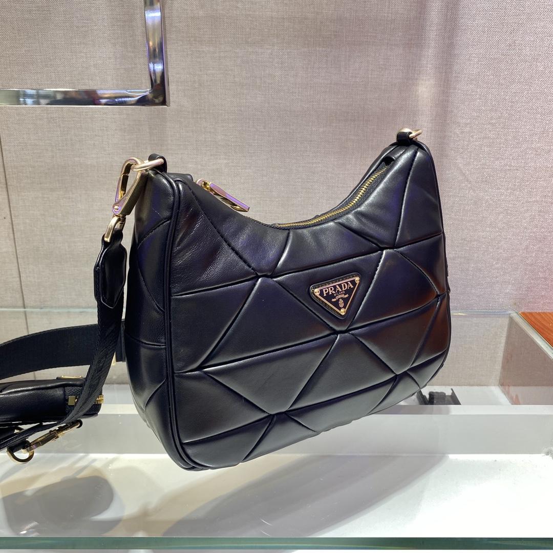 Prada System Patchwork Shoulder Bag(24*17*7cm) - PerfectKickZ