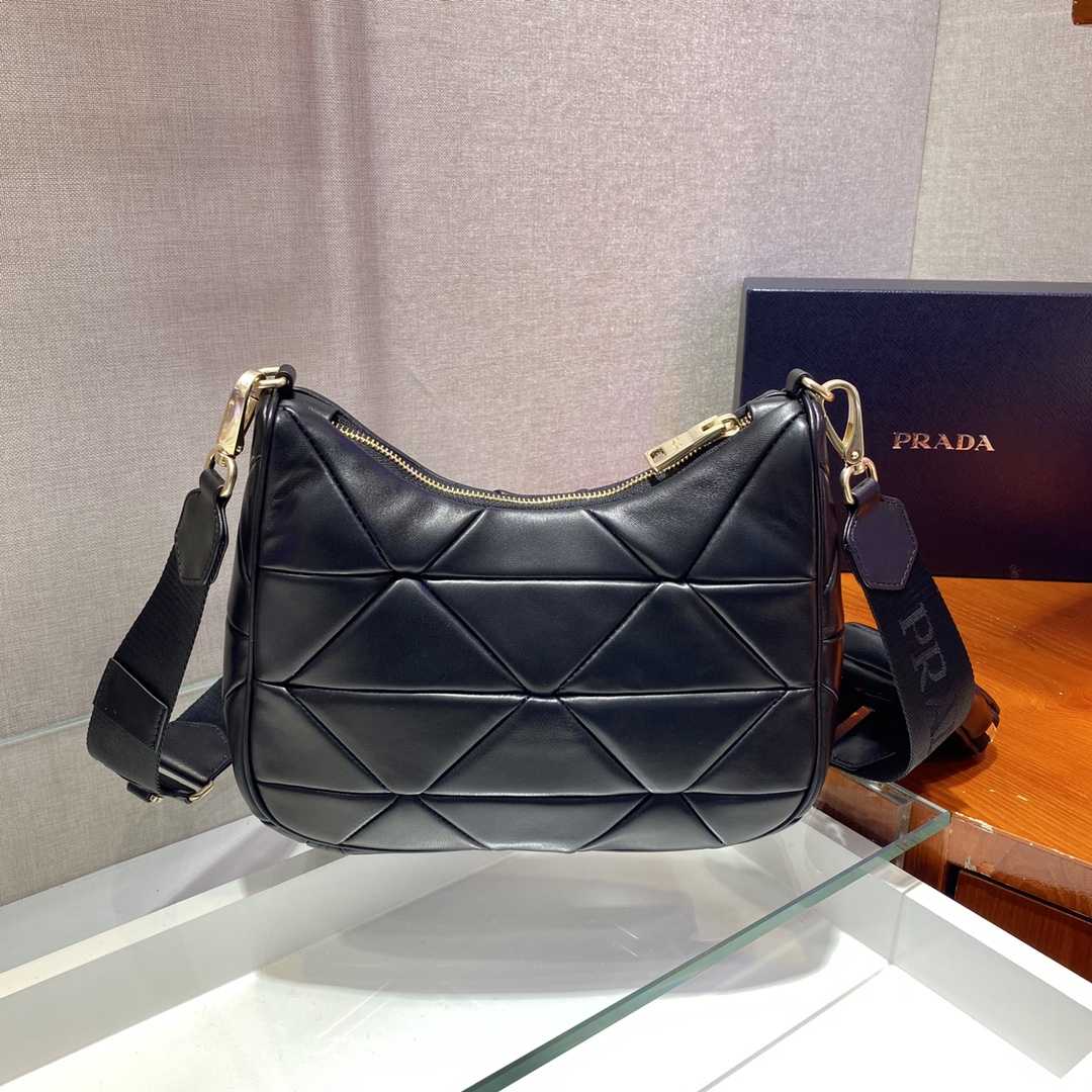 Prada System Patchwork Shoulder Bag(24*17*7cm) - 