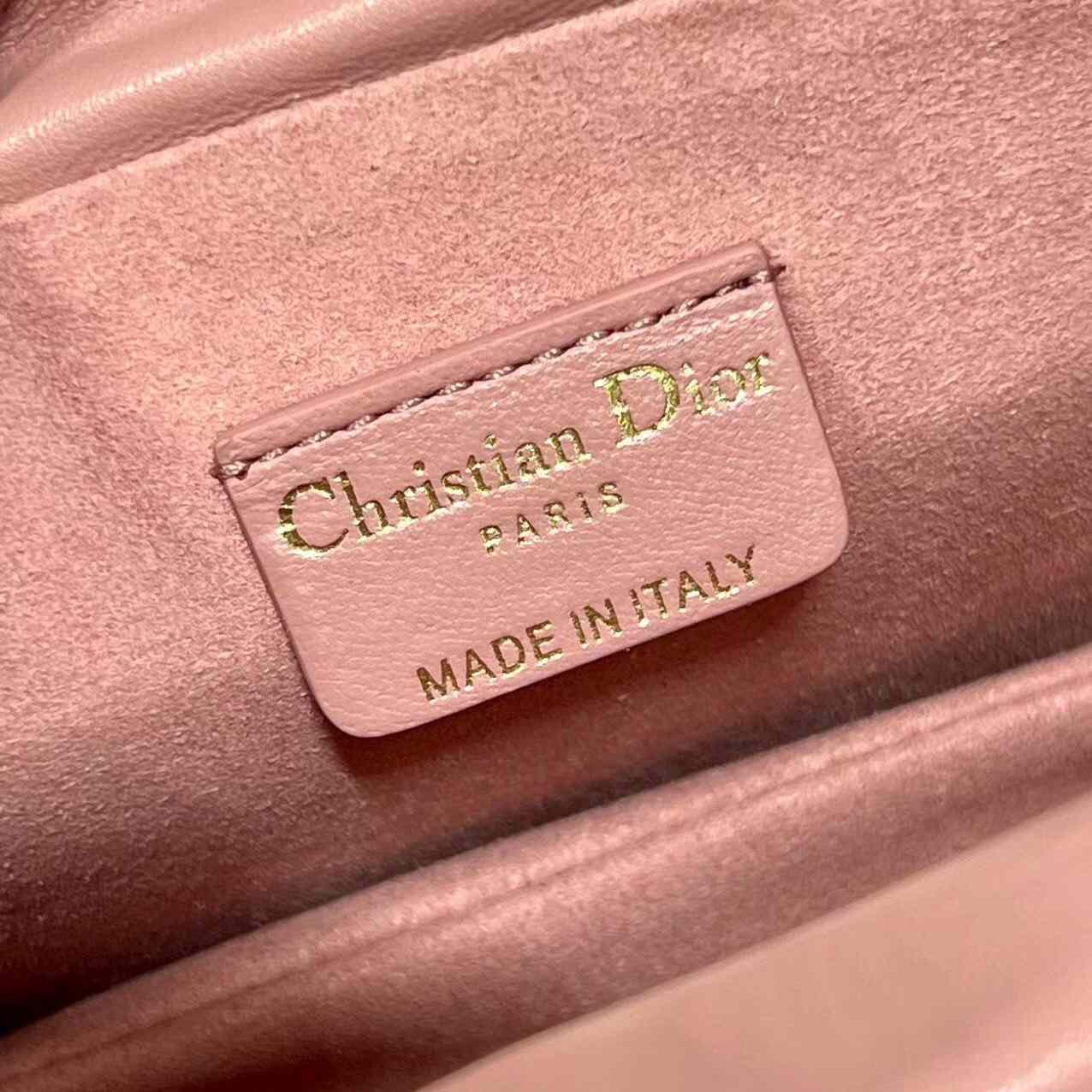Dior Lady Dior Top Handle Drawstring Mini Bag - PerfectKickZ