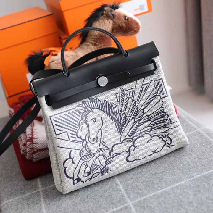 Hermes Herbag Handbag (31-26-10cm) - PerfectKickZ