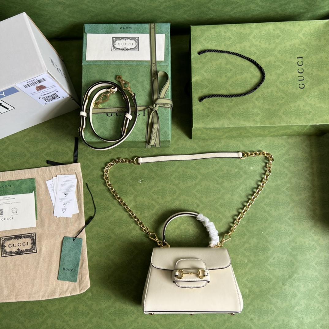 Gucci Horsebit 1955 Mini Bag(22x16x10.5cm) - PerfectKickZ