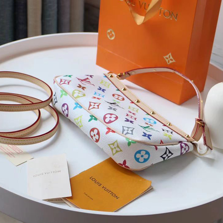 Louis Vuitton x Takashi Murakami Pochette Accessoires Clutch Bag(22-13cm) - PerfectKickZ
