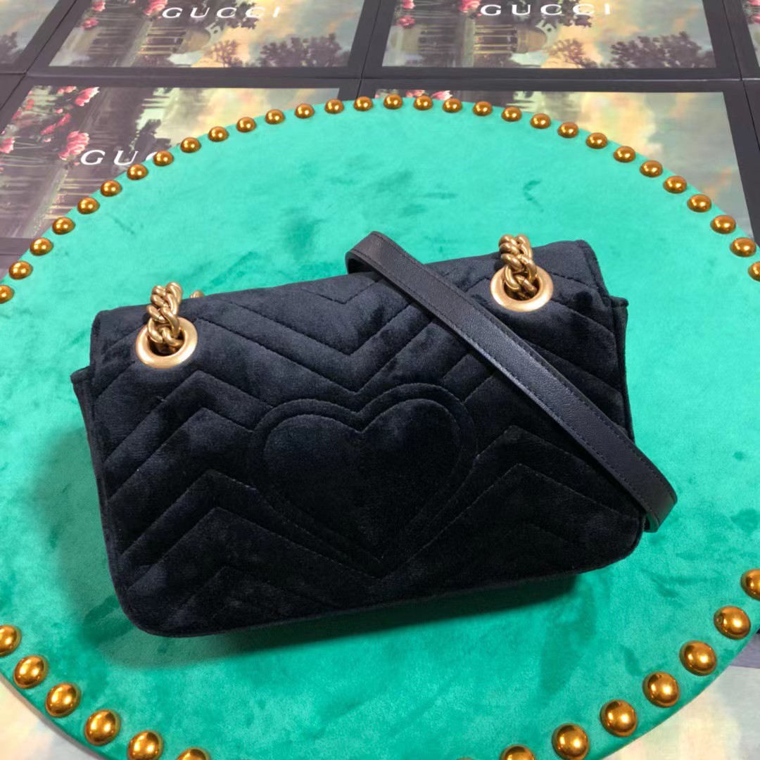 Gucci  GG  Shoulder Bag(26-15-7CM)  443497 - PerfectKickZ