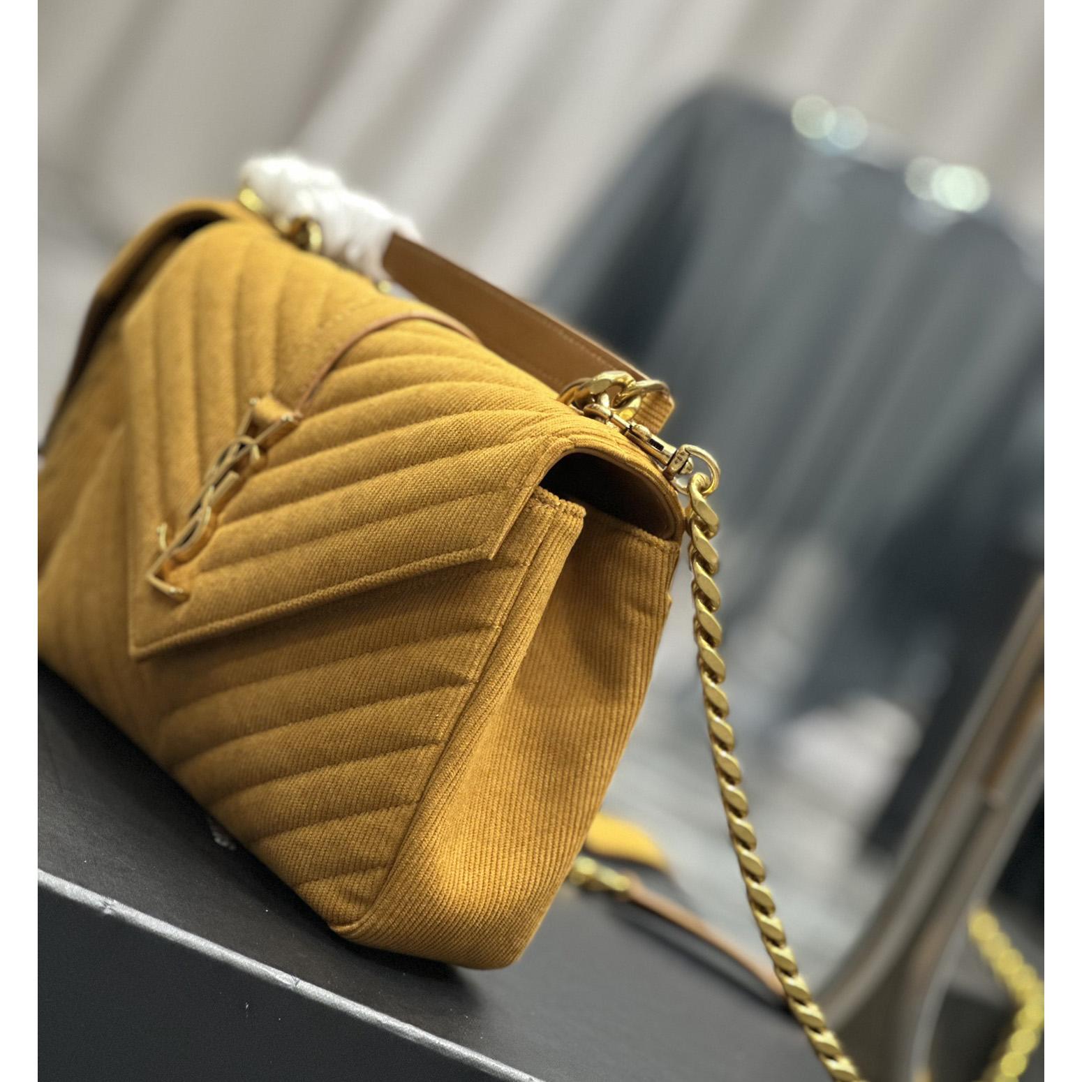 Saint Laurent College Shoulder Bag (24x17x6cm) - PerfectKickZ