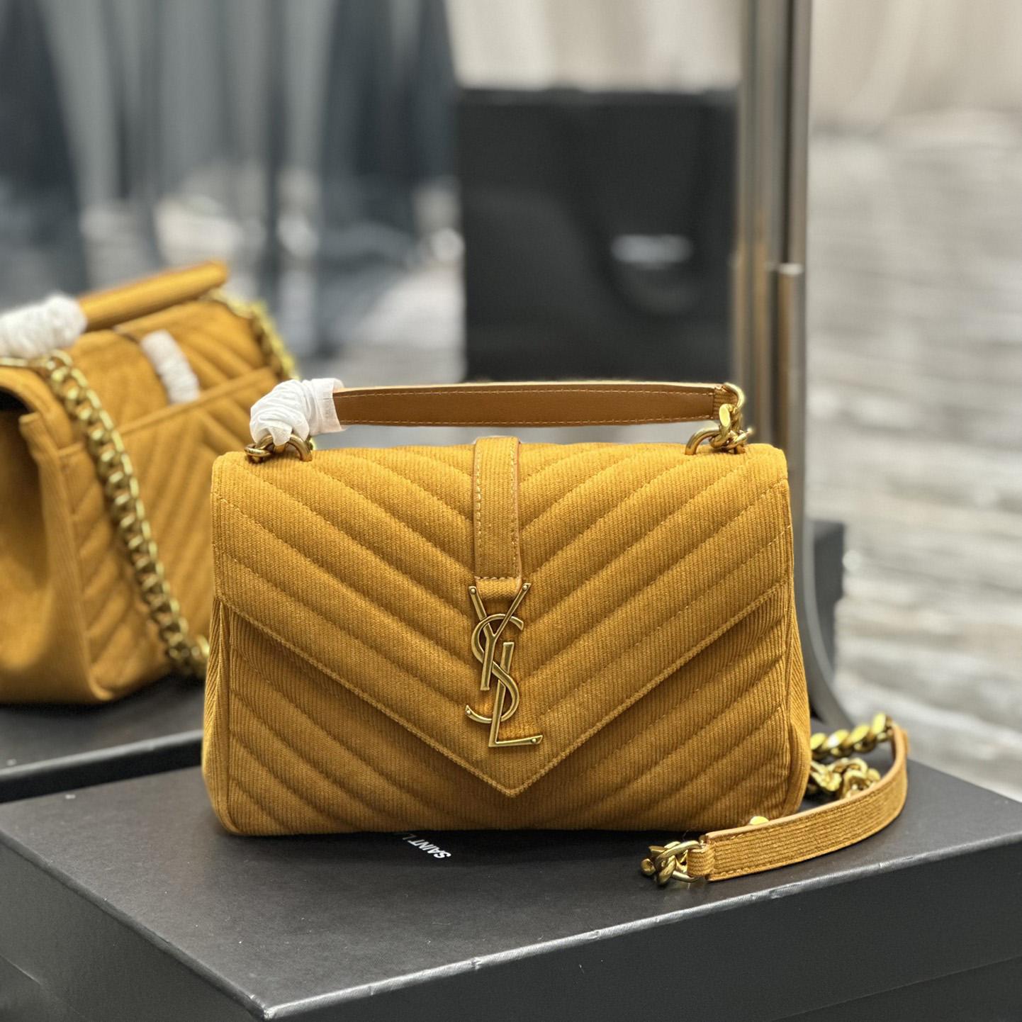 Saint Laurent College Shoulder Bag (24x17x6cm) - PerfectKickZ