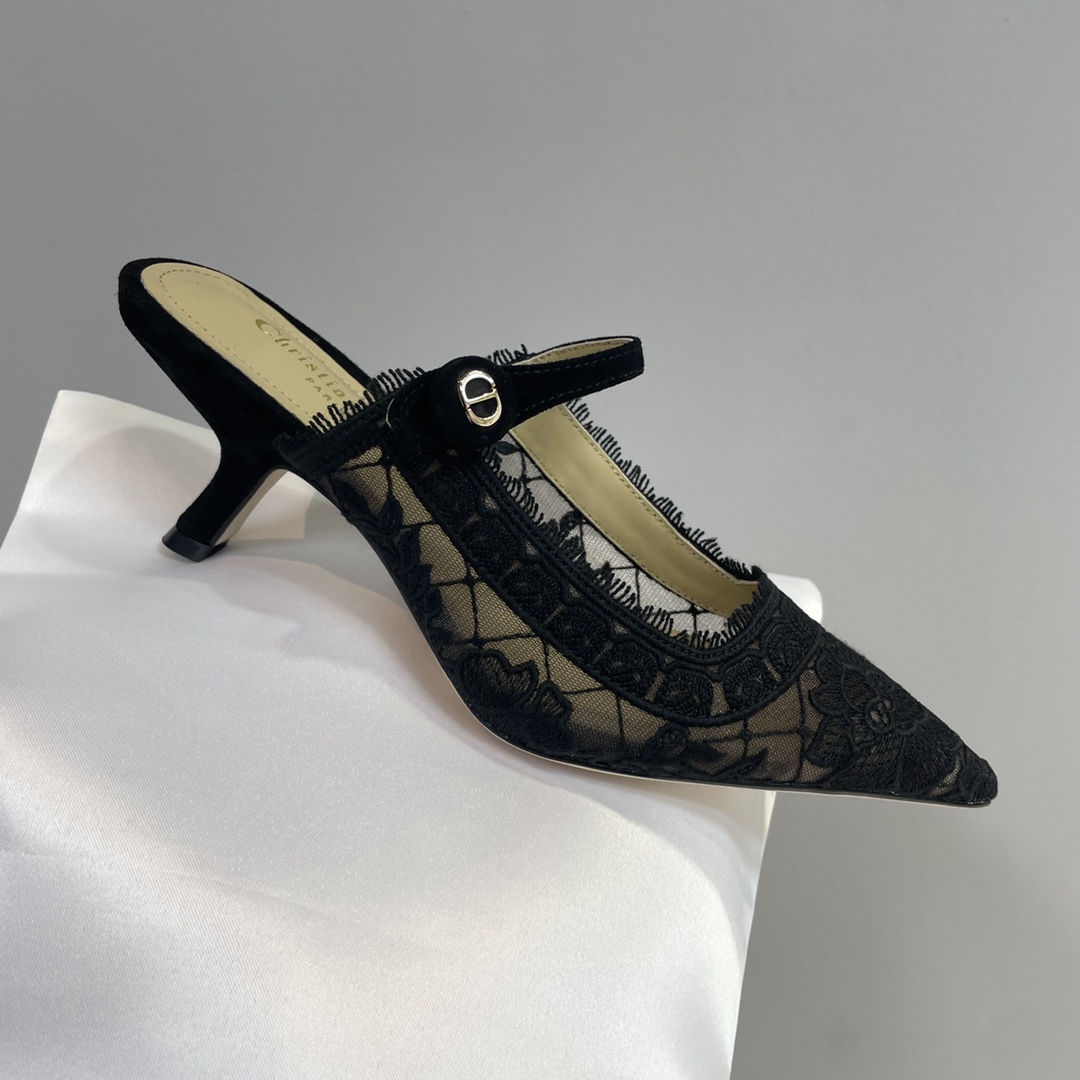 Dior Capture Heeled Mule - PerfectKickZ
