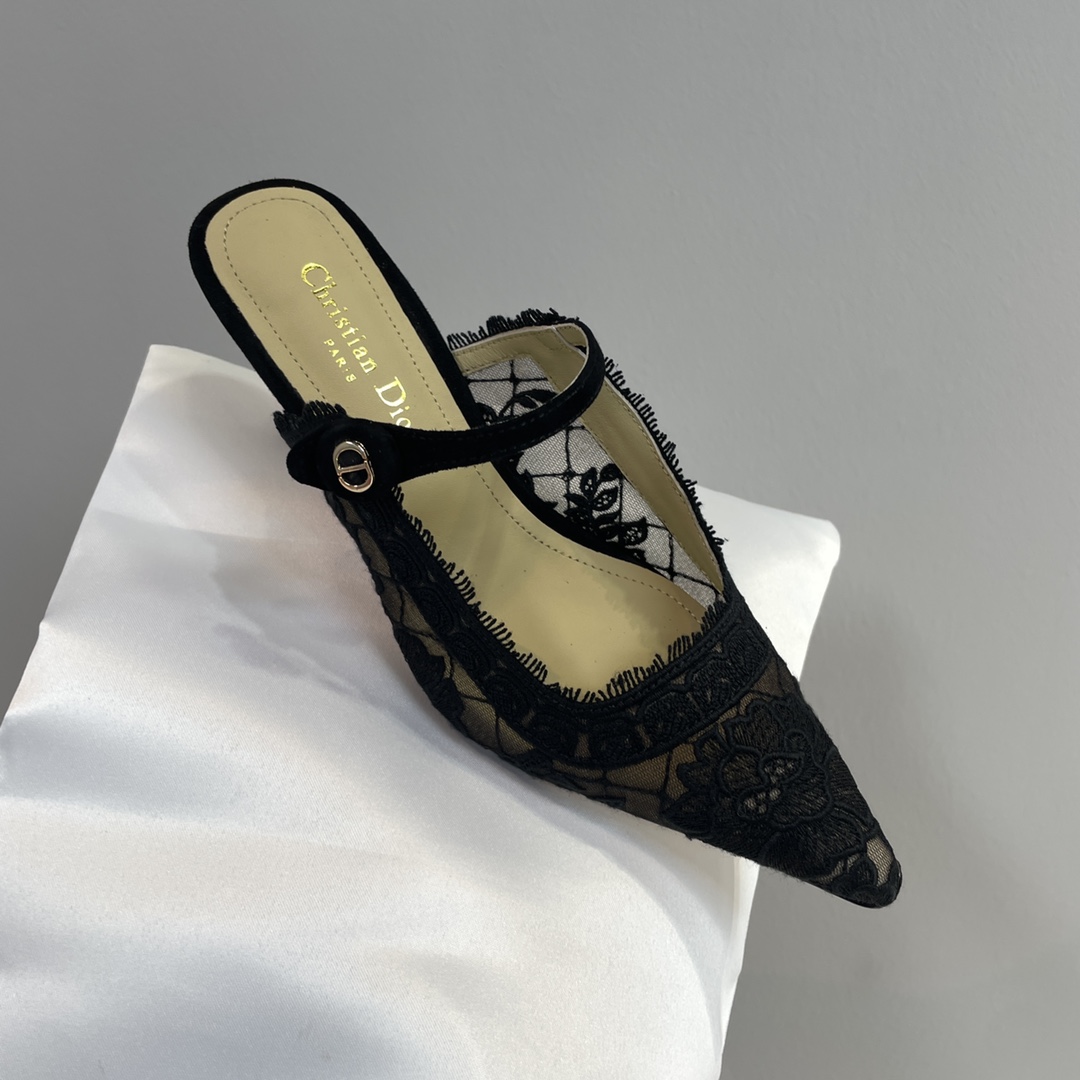 Dior Capture Heeled Mule - PerfectKickZ