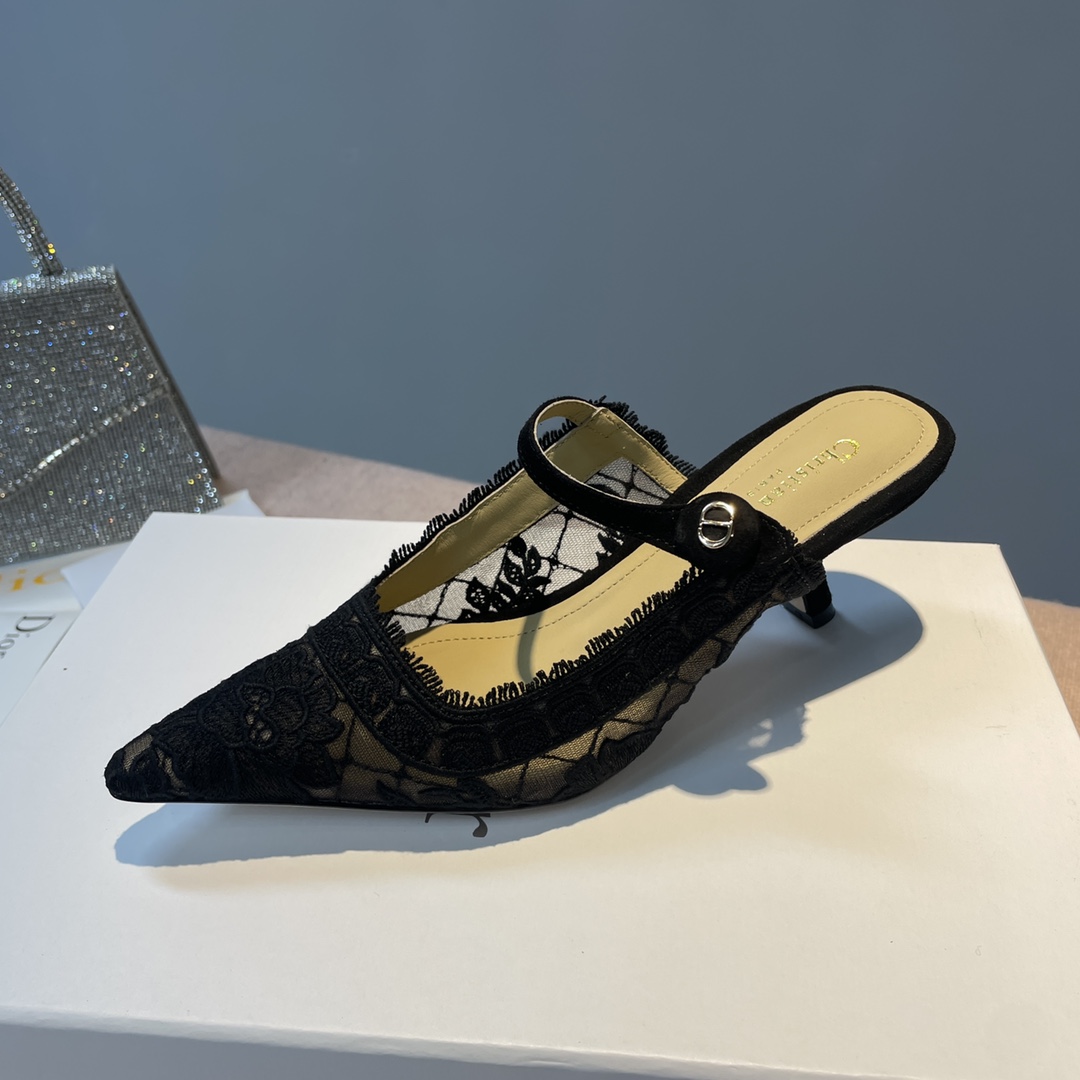 Dior Capture Heeled Mule - PerfectKickZ