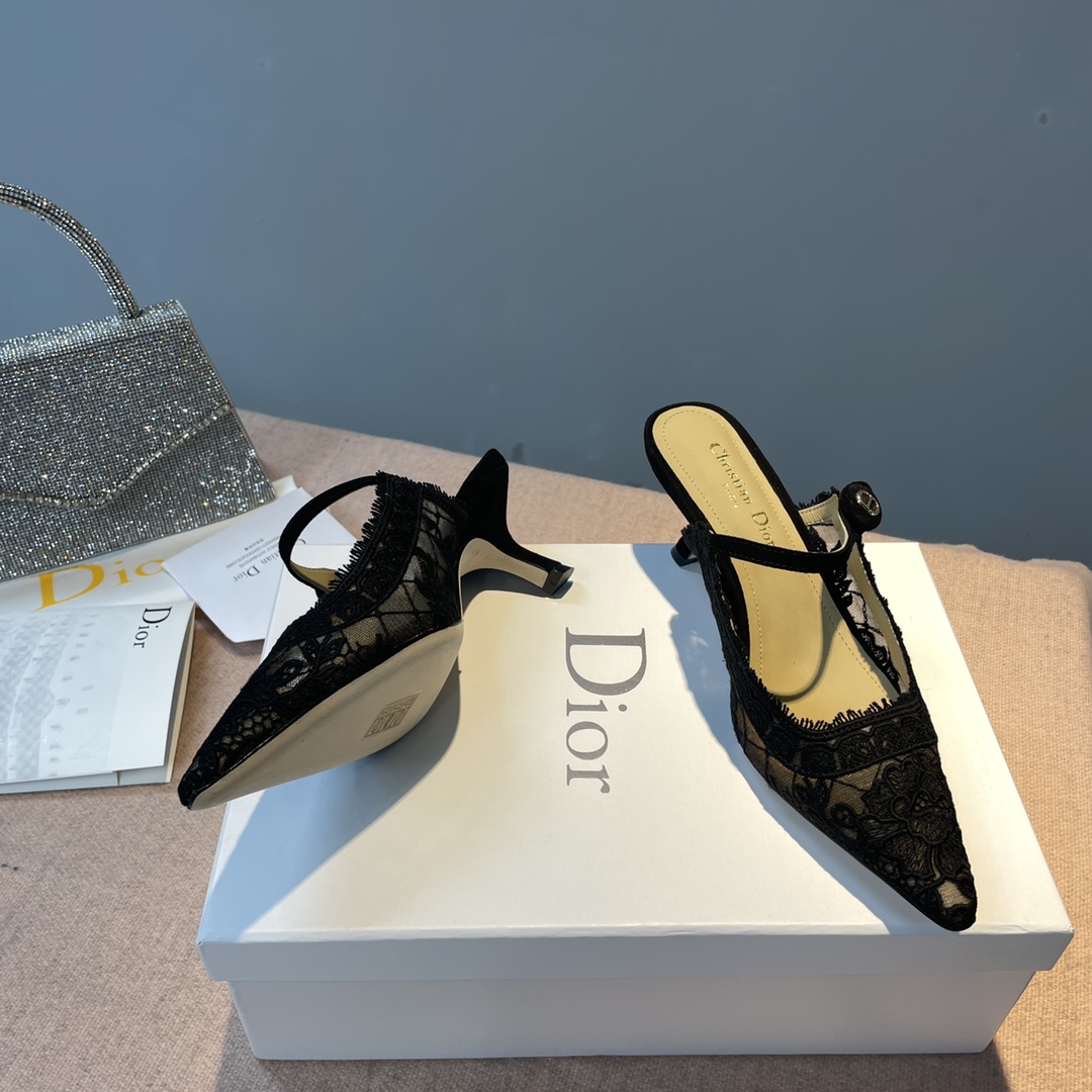 Dior Capture Heeled Mule - PerfectKickZ