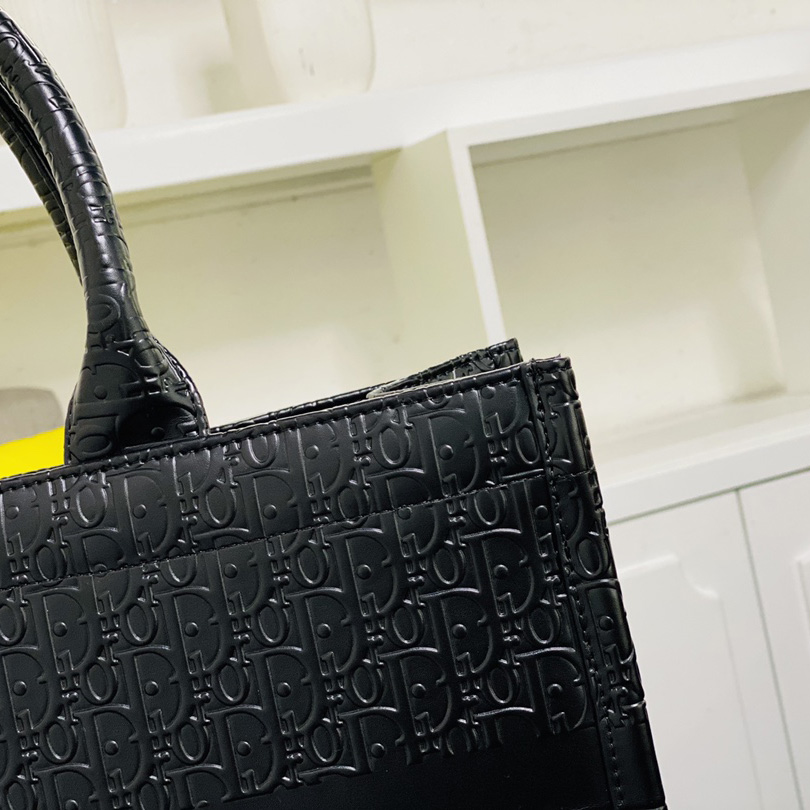 Dior Oblique Black Book Tote(42*16*32cm) - PerfectKickZ
