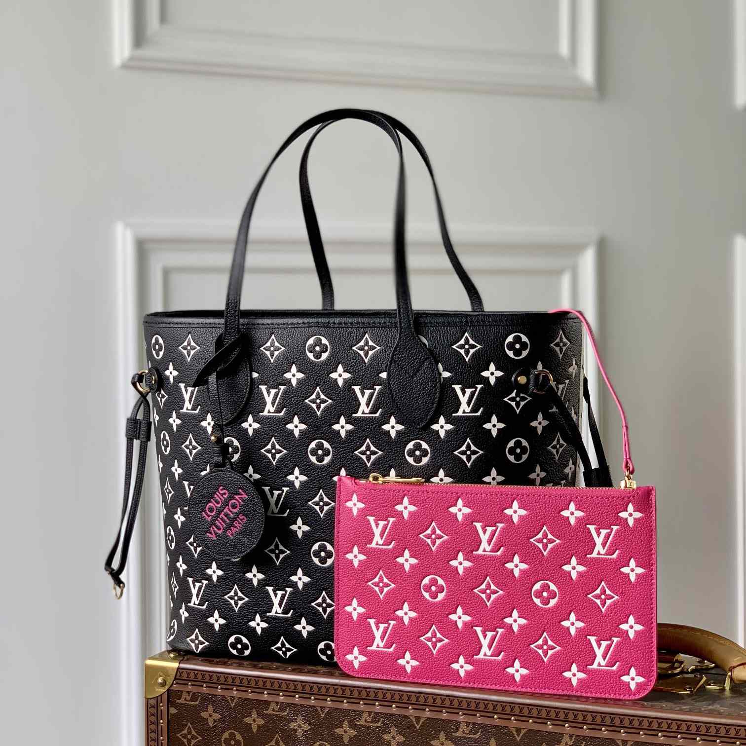 Louis Vuitton Neverfull Tote Bag (31-28-14cm)     M46103   - PerfectKickZ