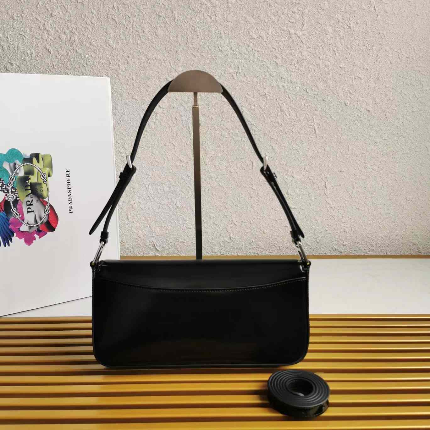 Prada Brushed Leather Prada Femme Bag - PerfectKickZ