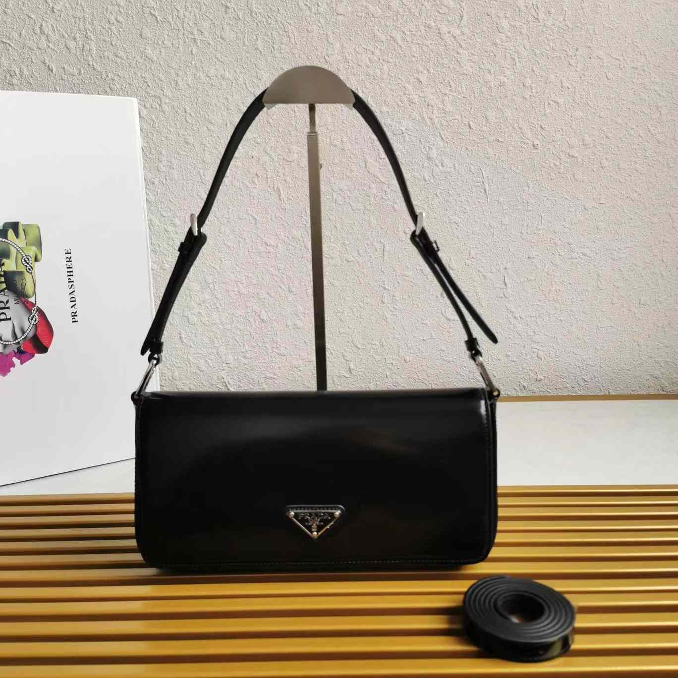 Prada Brushed Leather Prada Femme Bag - PerfectKickZ