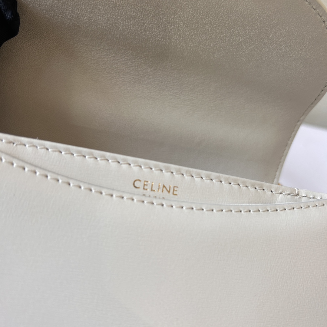 Celine Mini Besace Triomphe In Shiny Calfskin - PerfectKickZ