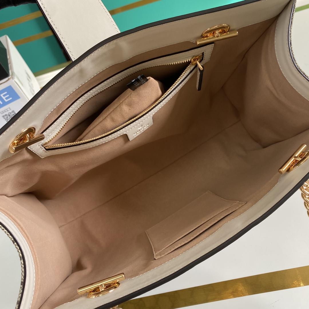 Gucci Padlock Medium GG Shoulder Bag(35-23.5-14cm) - PerfectKickZ