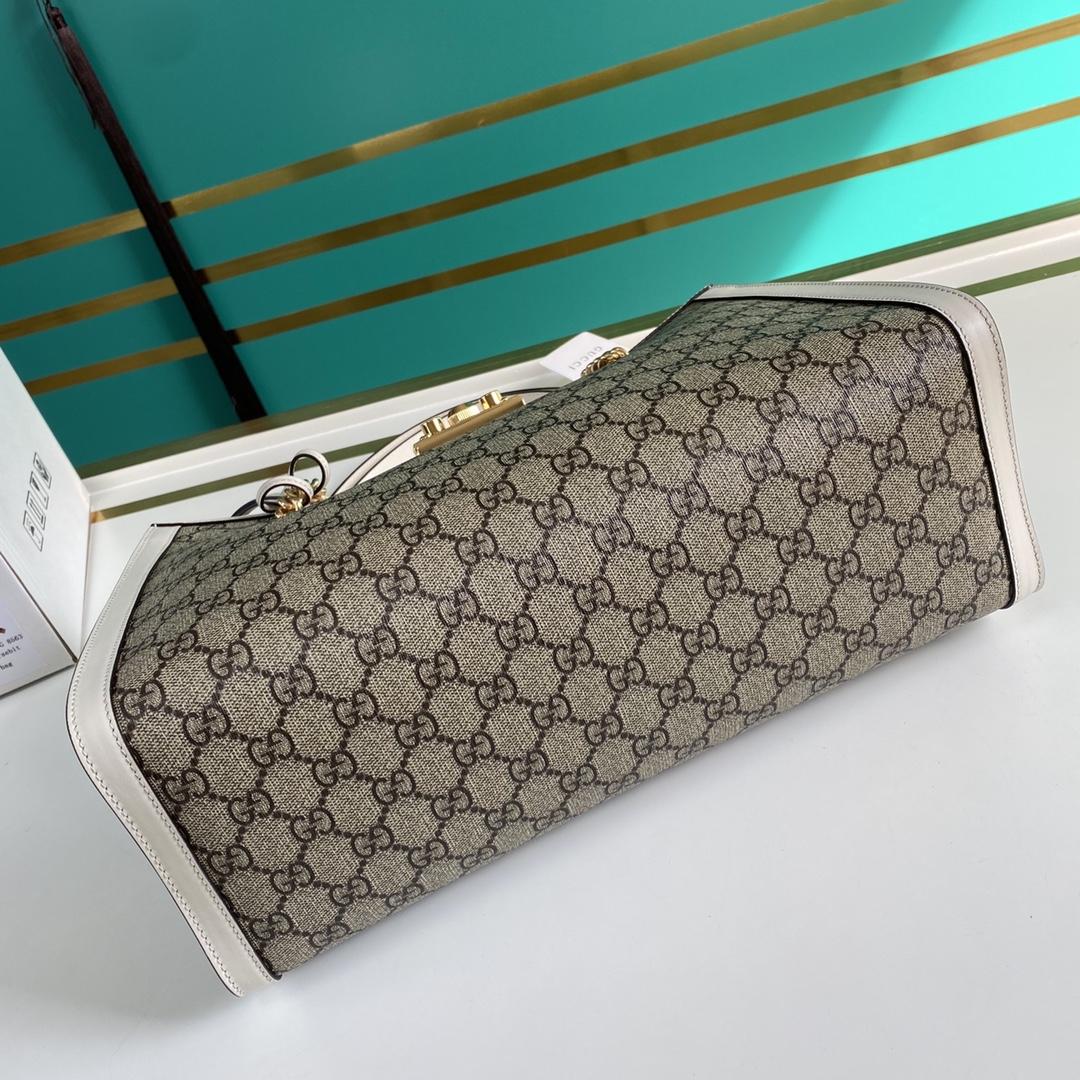 Gucci Padlock Medium GG Shoulder Bag(35-23.5-14cm) - PerfectKickZ